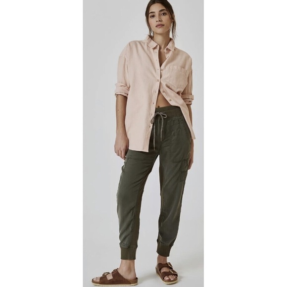 BY ANTHROPOLOGIE The Normad High Rise Jogger Size S - Picture 3 of 9